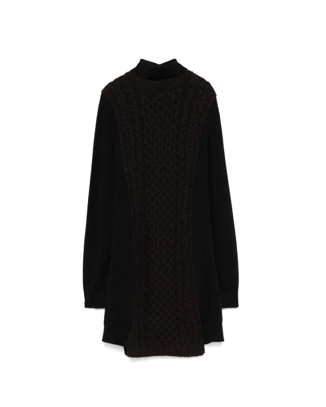Fendi Black Knitted Dresses