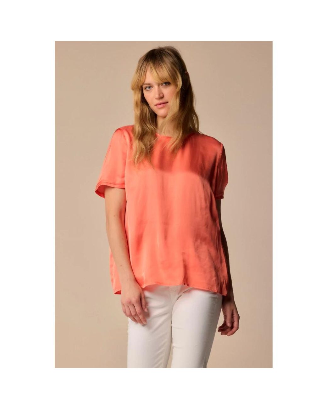 Kocca Overhemden ,Rood ,Blouse in het Pink