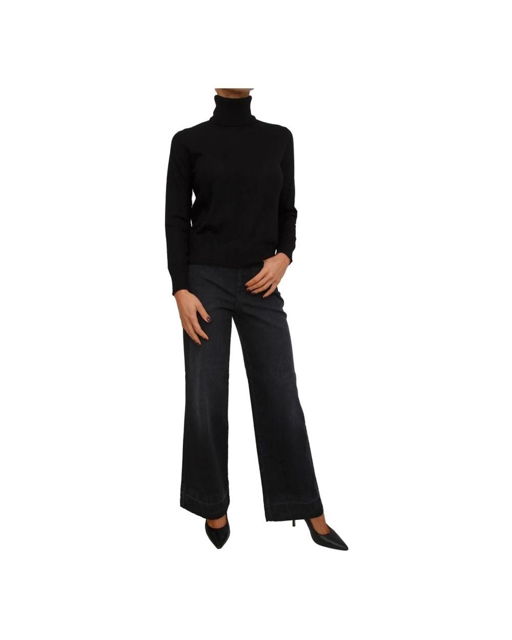 Nenette Black Turtlenecks