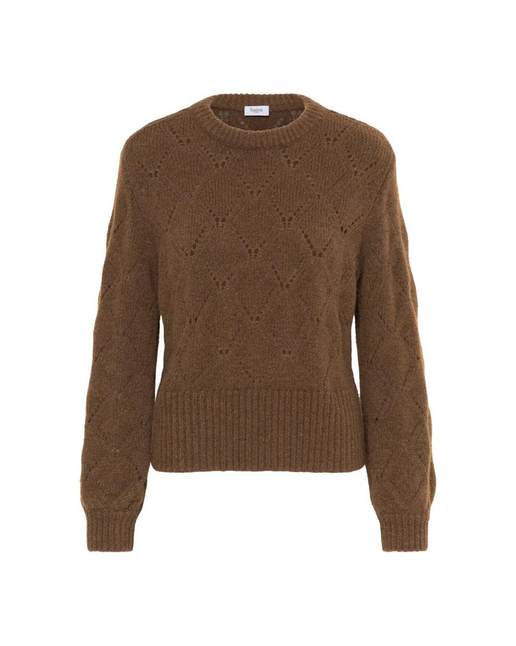 Saint Tropez Gebreide Kleding in het Brown