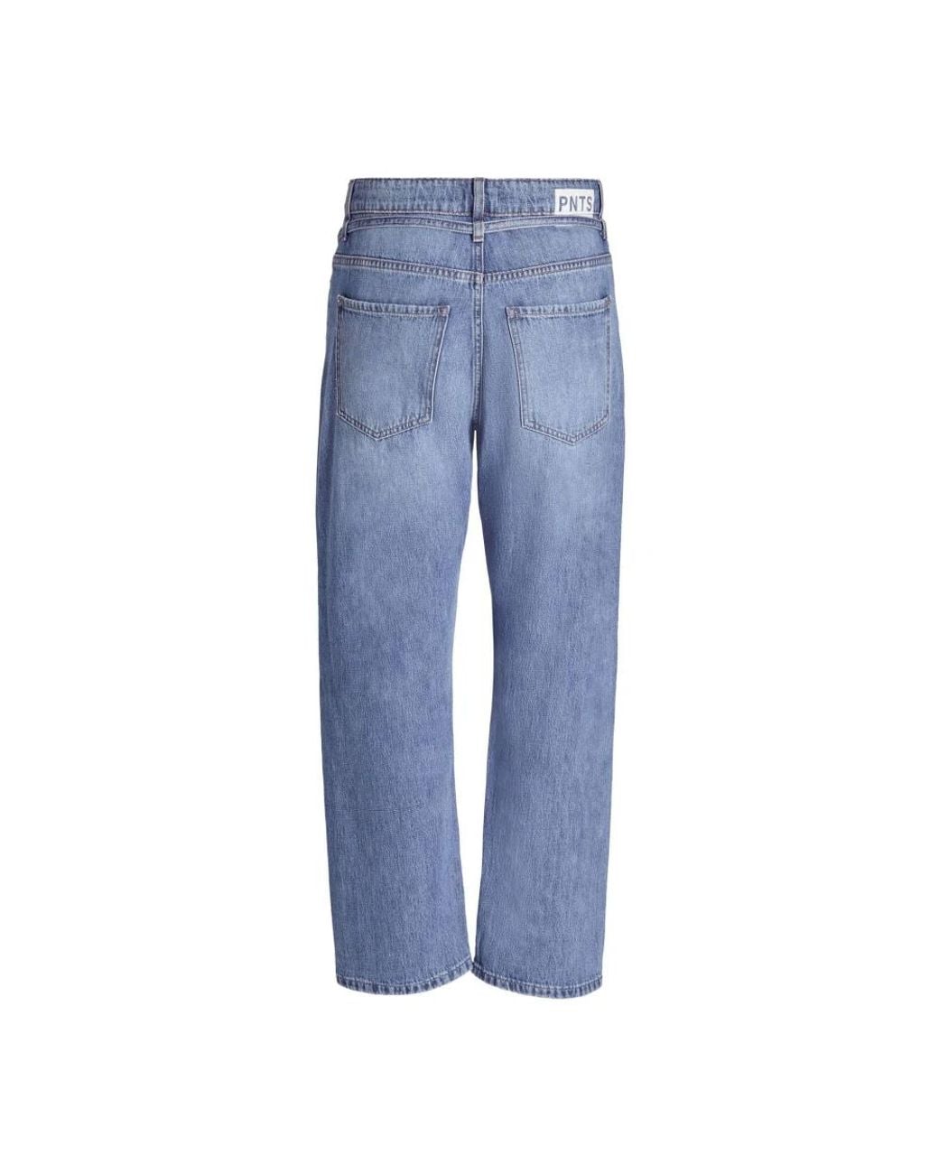 PNTS Blue Loose-Fit Jeans