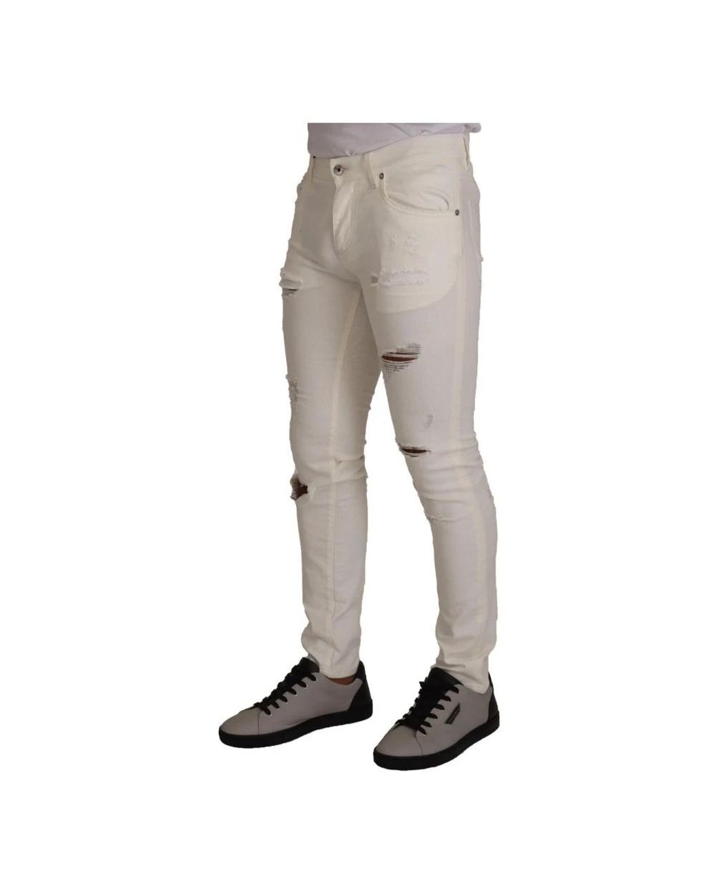 Dolce & Gabbana Gray Jeans for men
