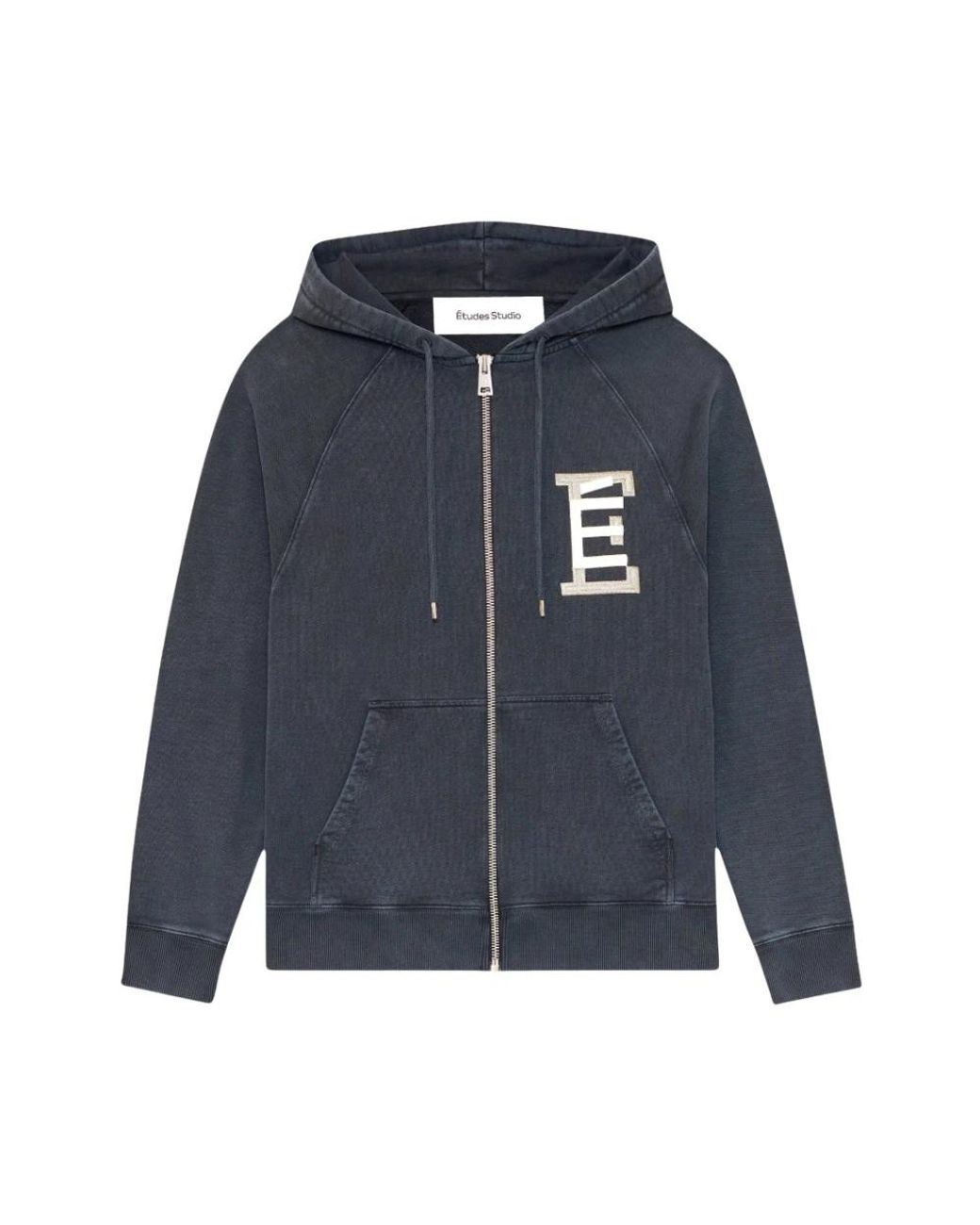 Etudes Studio Blue Zip-Throughs for men