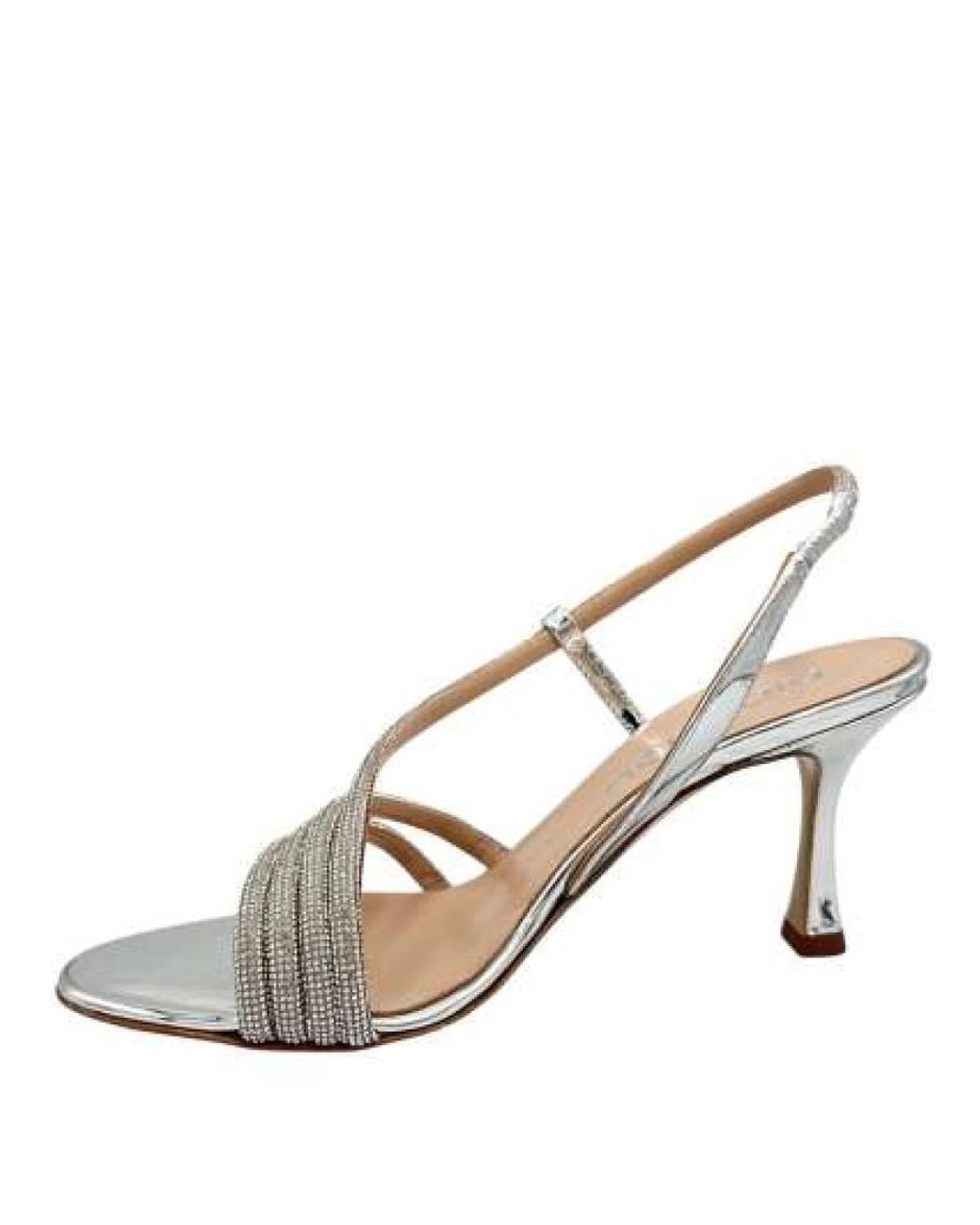 Ninalilou Metallic High Heel Sandals