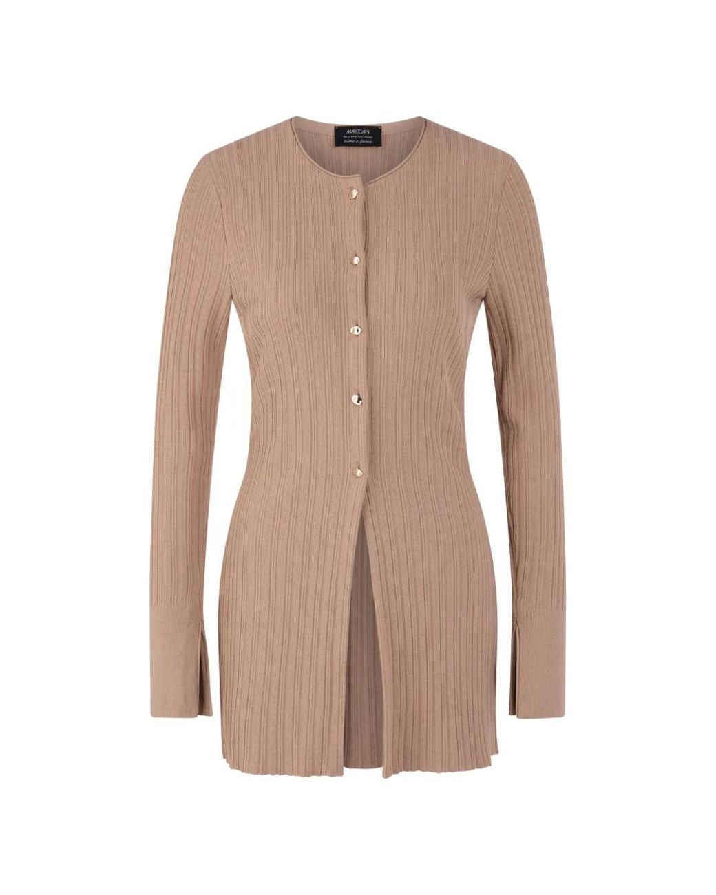 Marc Cain Truien & Vesten ,Bruin ,Polyester Ac 39.06 M43 Cardigan in het Brown