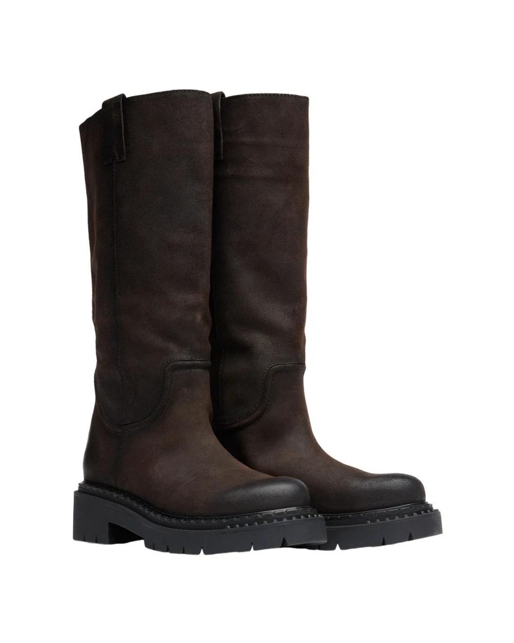High Boots di Ash in Black