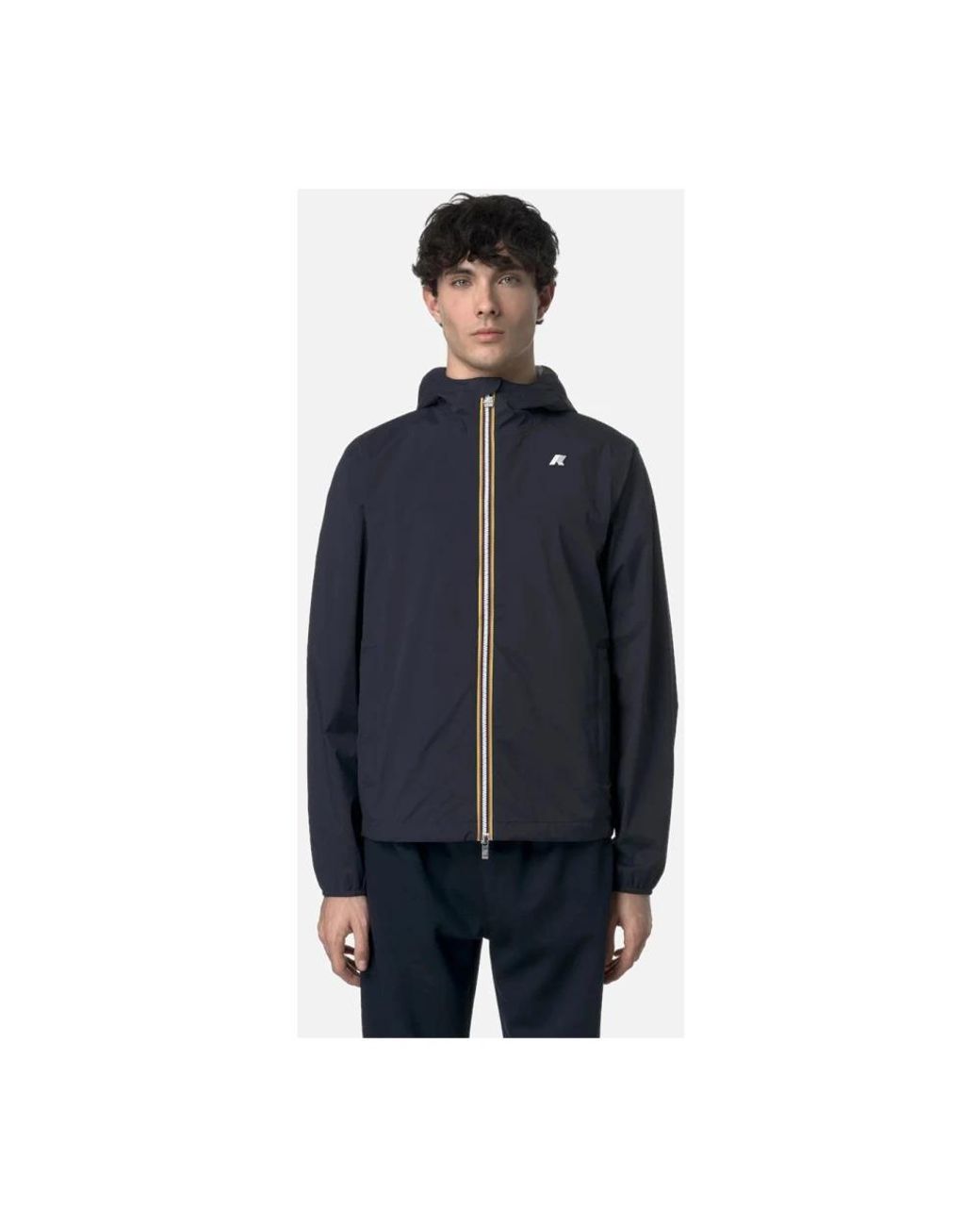 K-Way Blue Rain Jackets for men