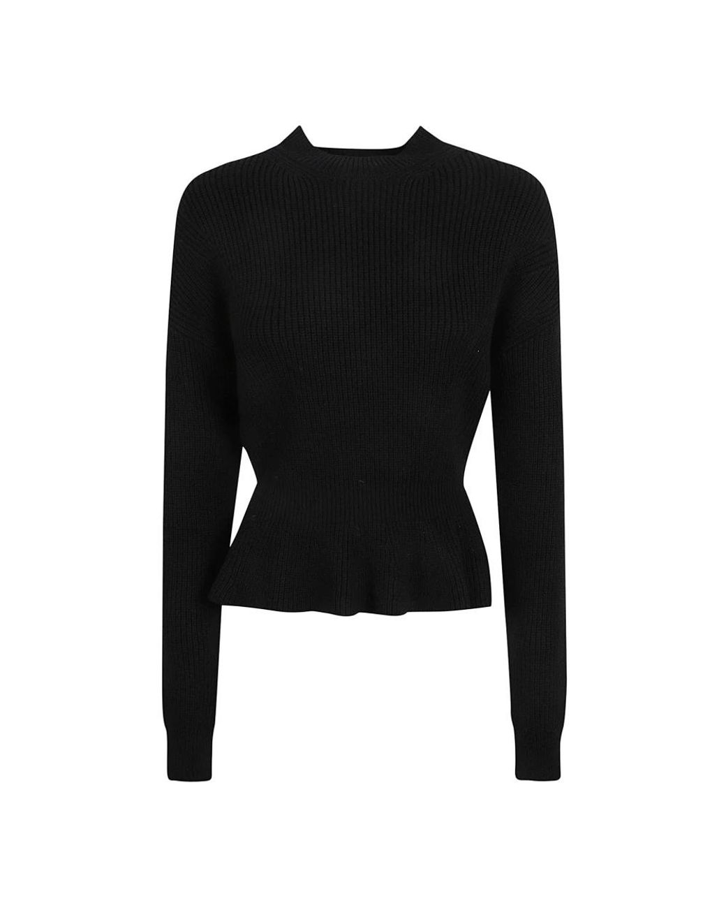 Chloé Black Round-Neck Knitwear