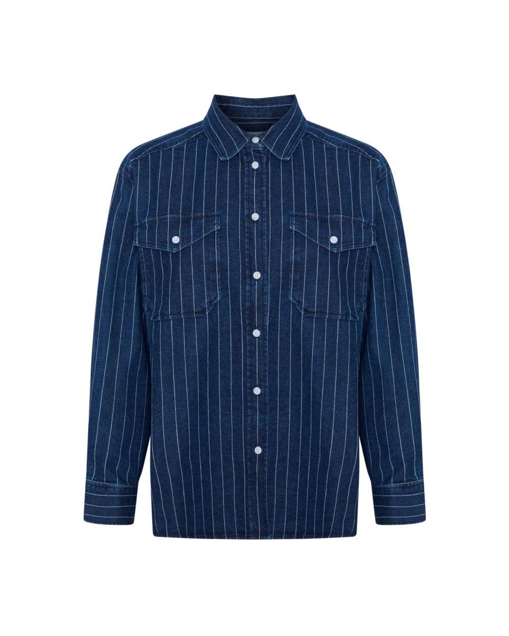 Denim Shirts Part Two de color Blue