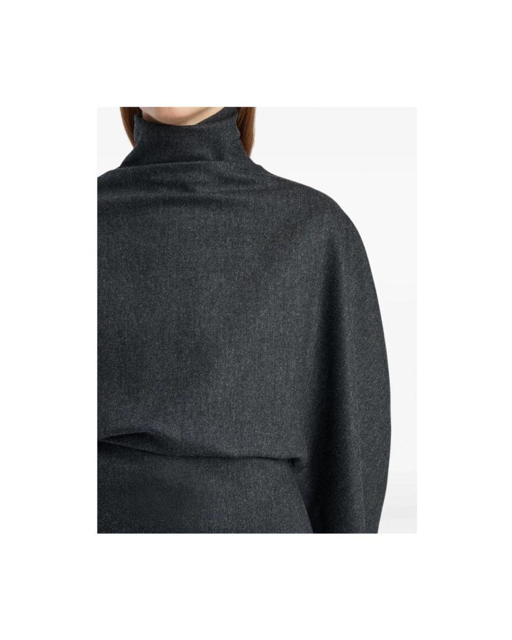 Khaite Blue Turtlenecks