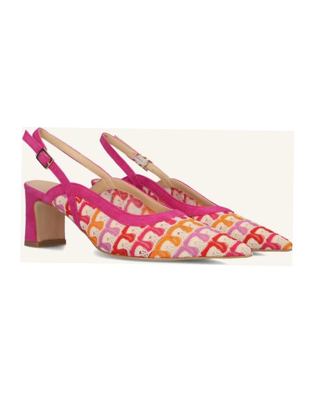 Notre-v Pink 77260 Slingbacks