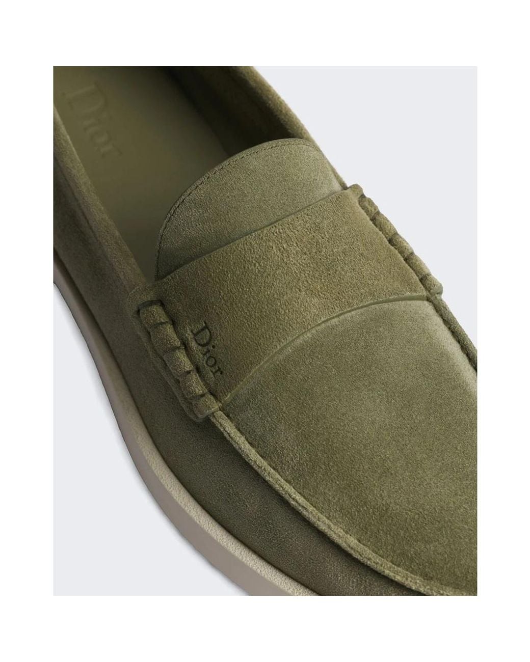 Dior Loafers in Green for Men | Lyst UK