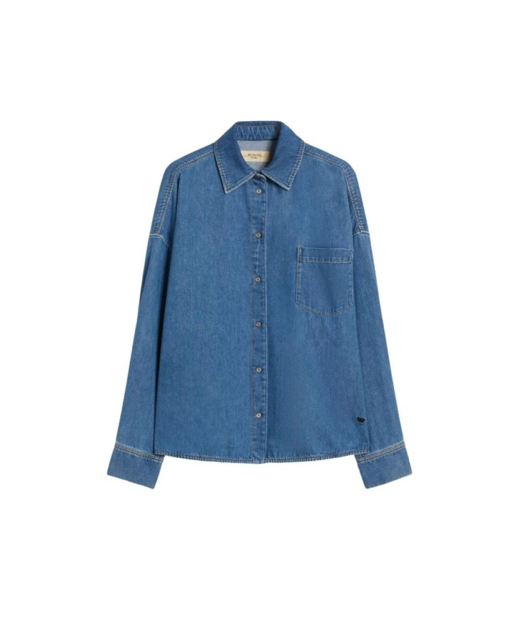Weekend by Maxmara Blue Denim Shirts