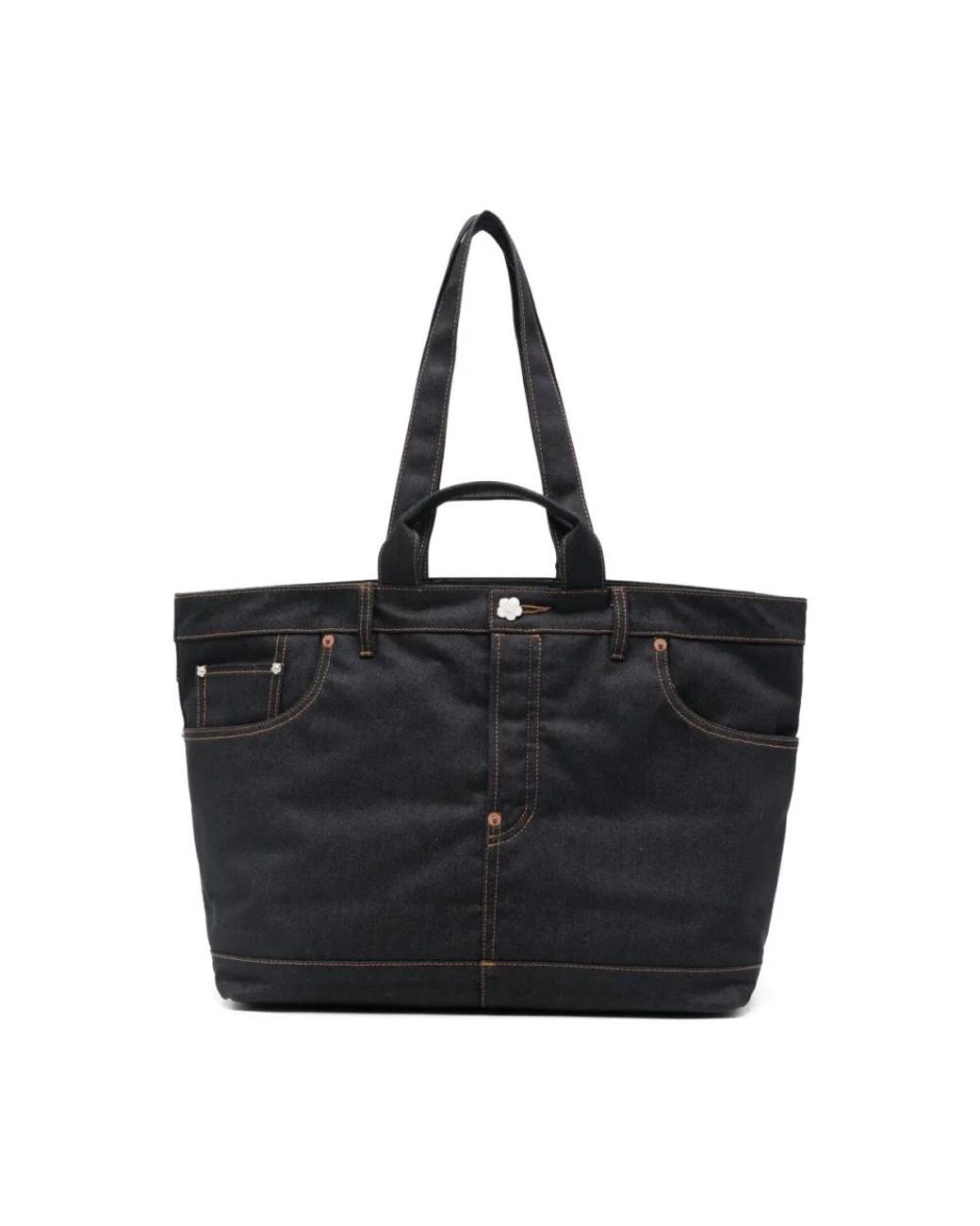 KENZO Black Shopping Bags for men