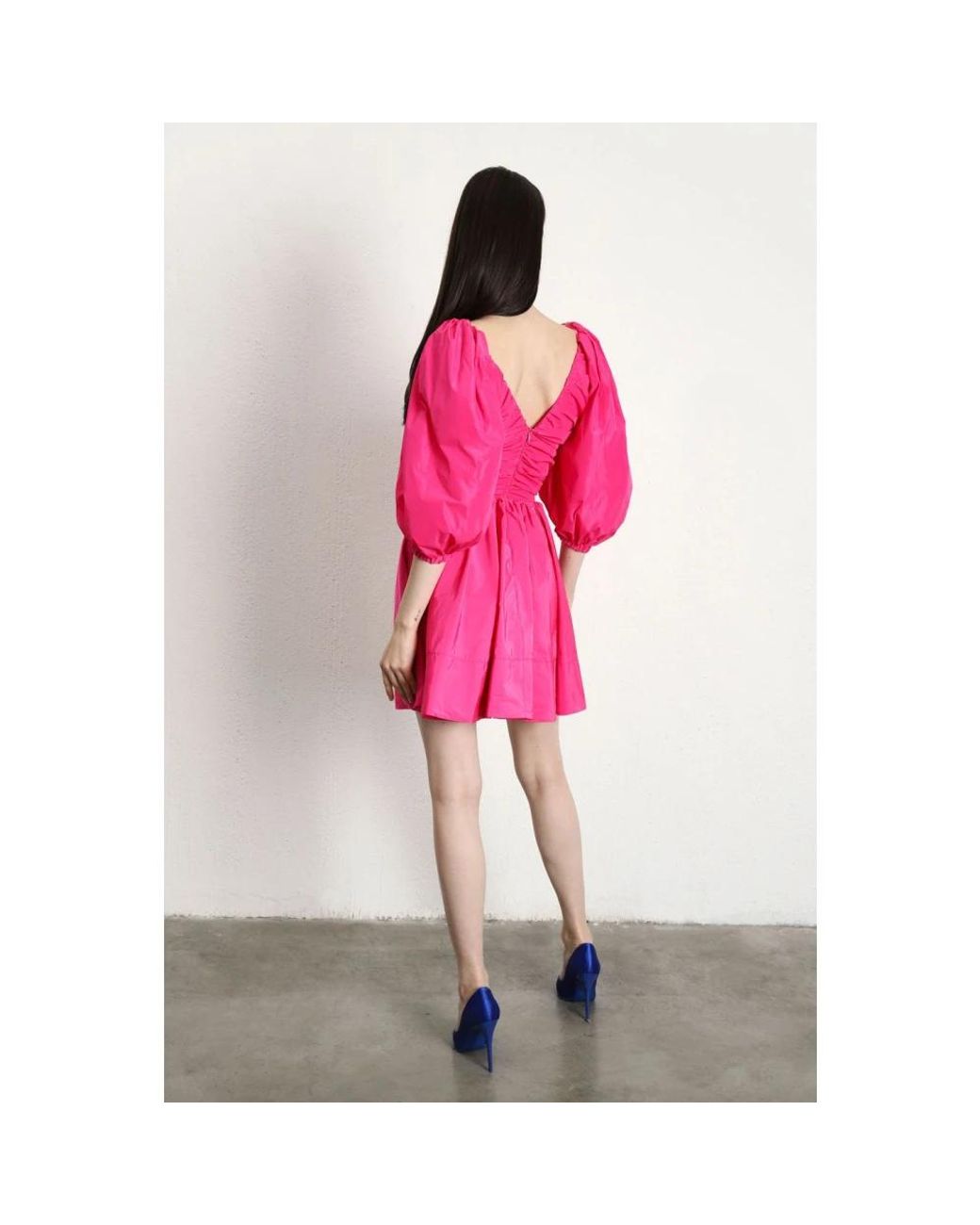 Imperial Pink Short Dresses