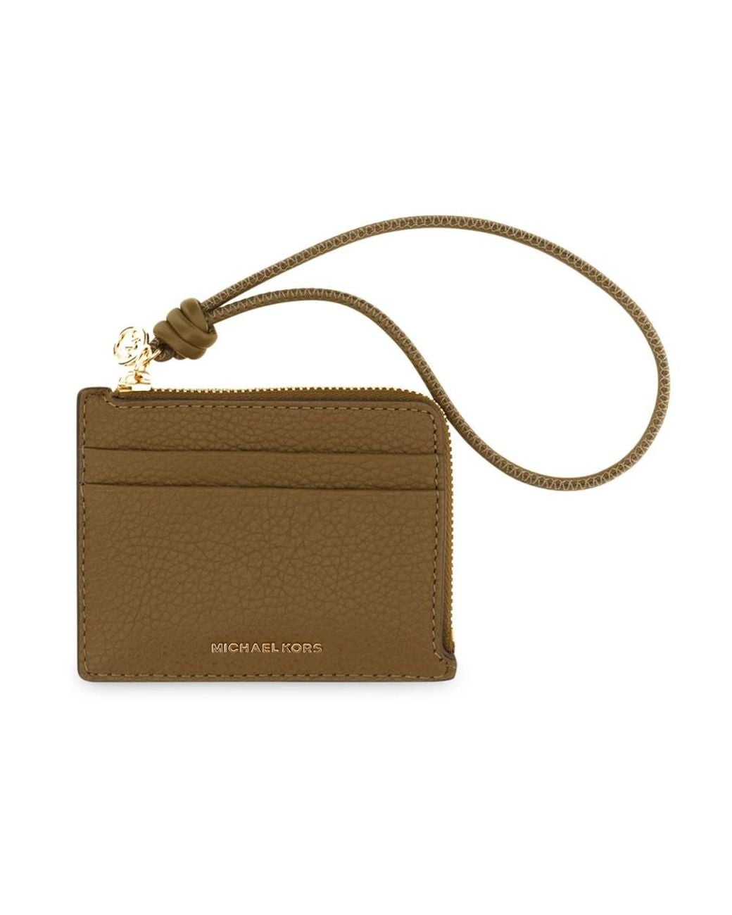 Wallets & Cardholders di Michael Kors in Metallic
