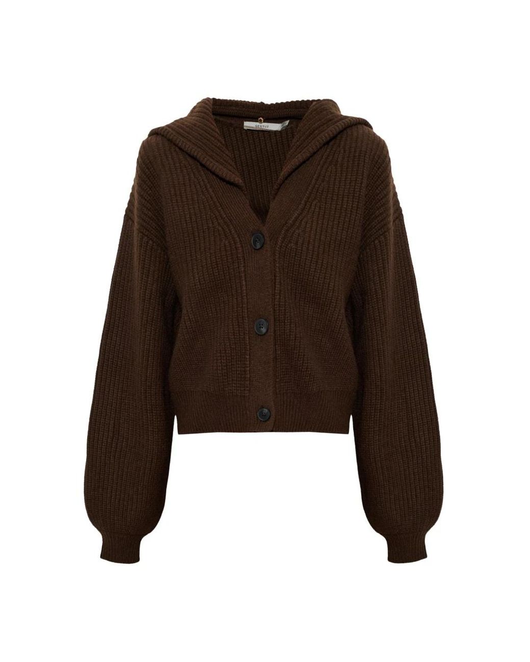 Cardigans Gestuz de color Brown