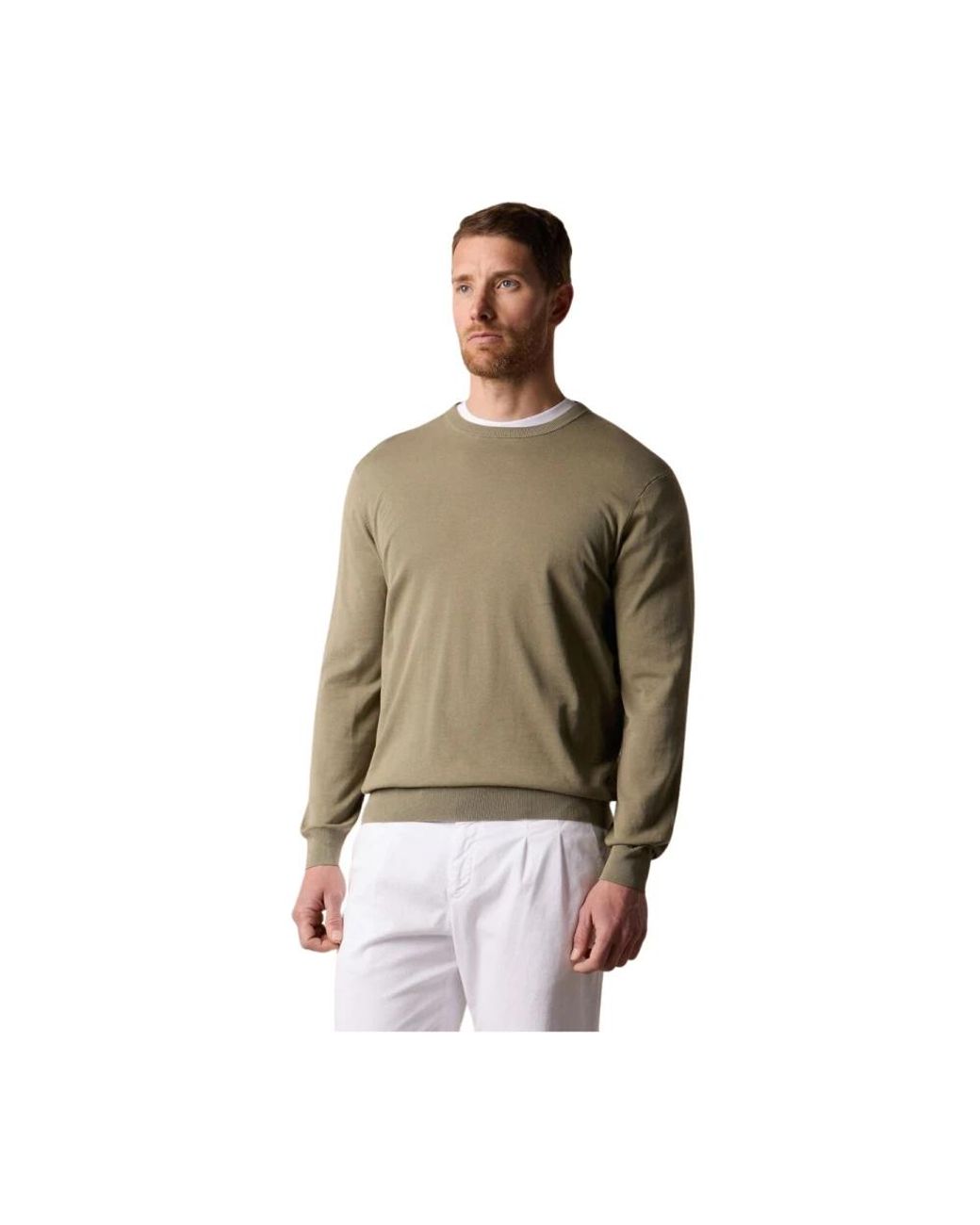 Brooks Brothers Brown Round-Neck Knitwear for men