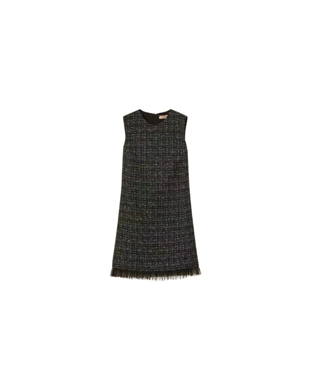 Twinset Black Short Dresses