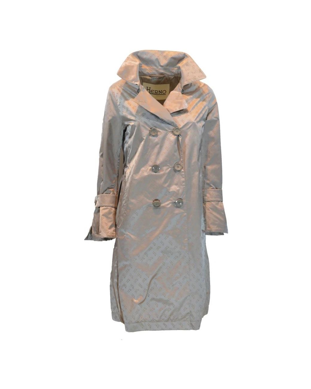 Herno Gray Trench Coats