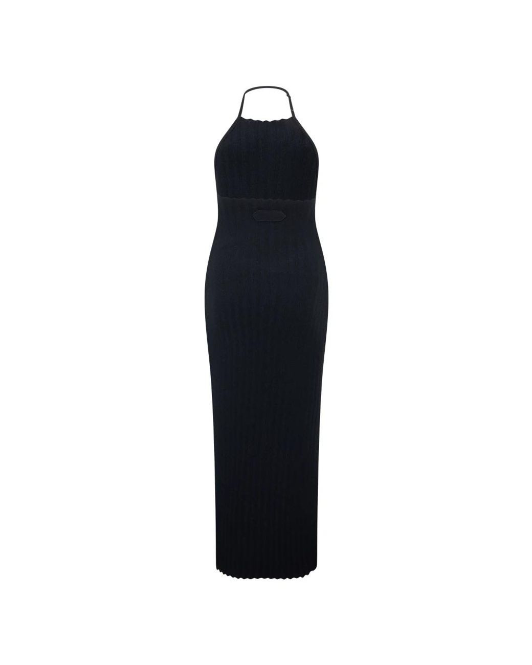Jacquemus Black Knitted Dresses