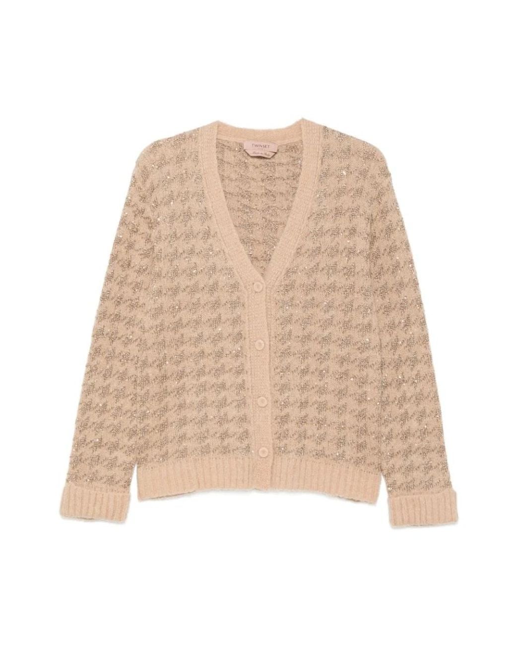 Cardigans Twinset de color Natural