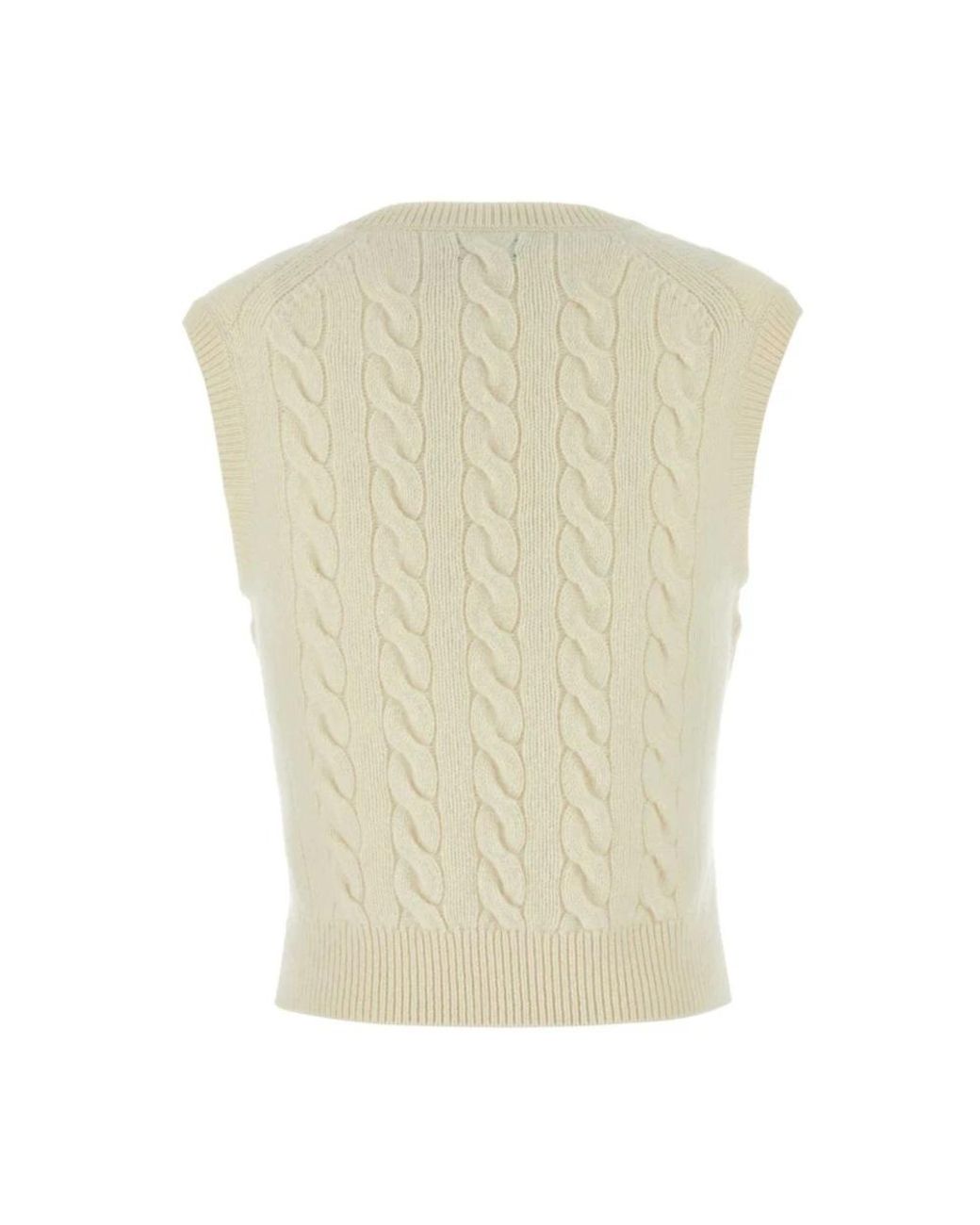 Polo Ralph Lauren Natural V-Neck Knitwear