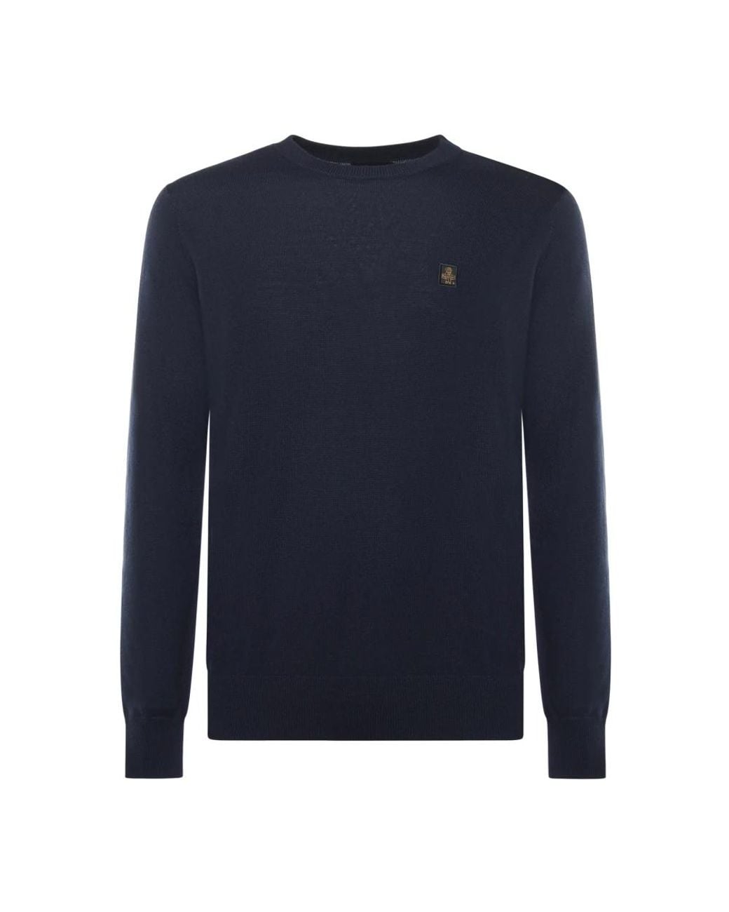 Refrigiwear Blue Round-Neck Knitwear for men