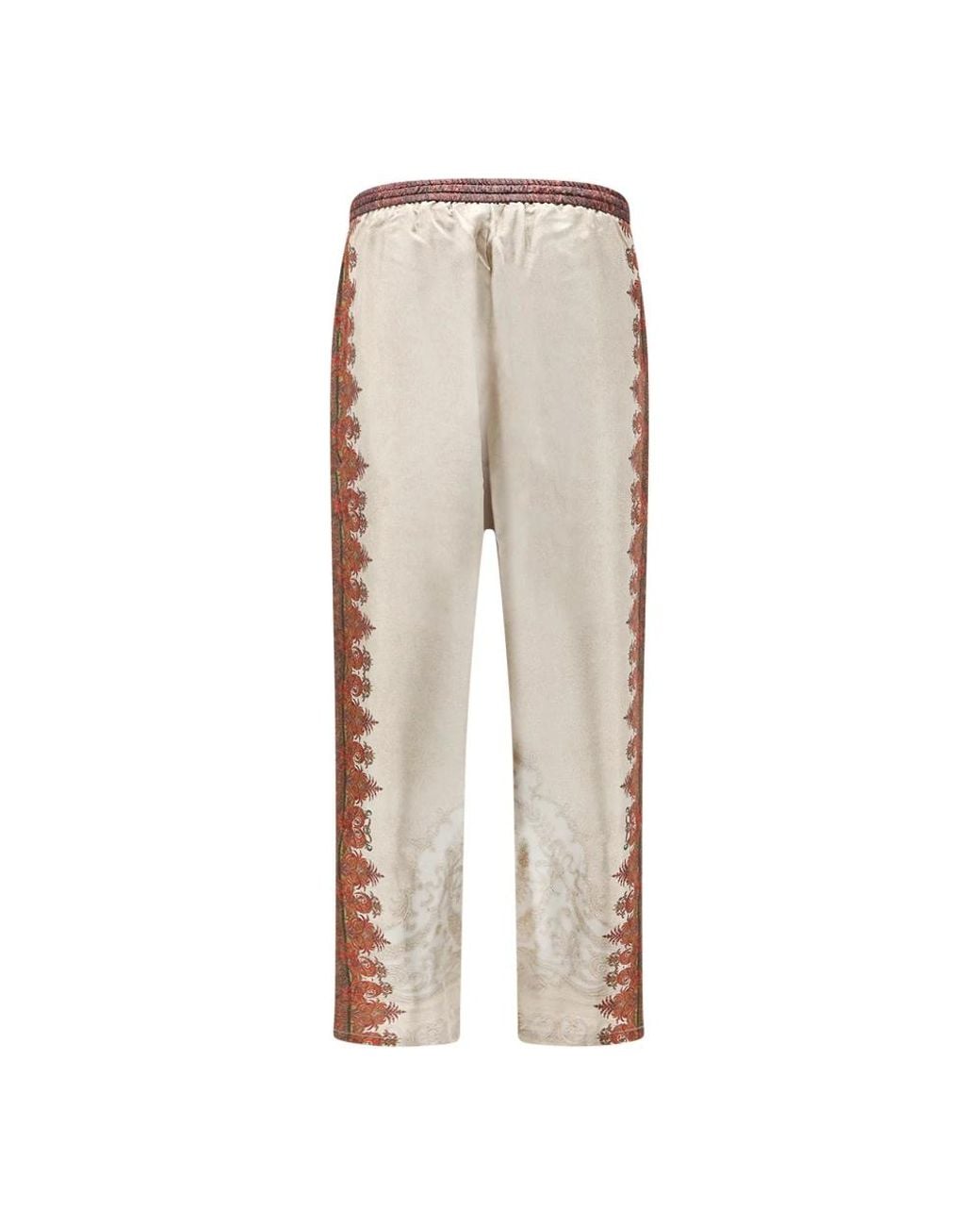 Pierre Louis Mascia Natural Wide Trousers