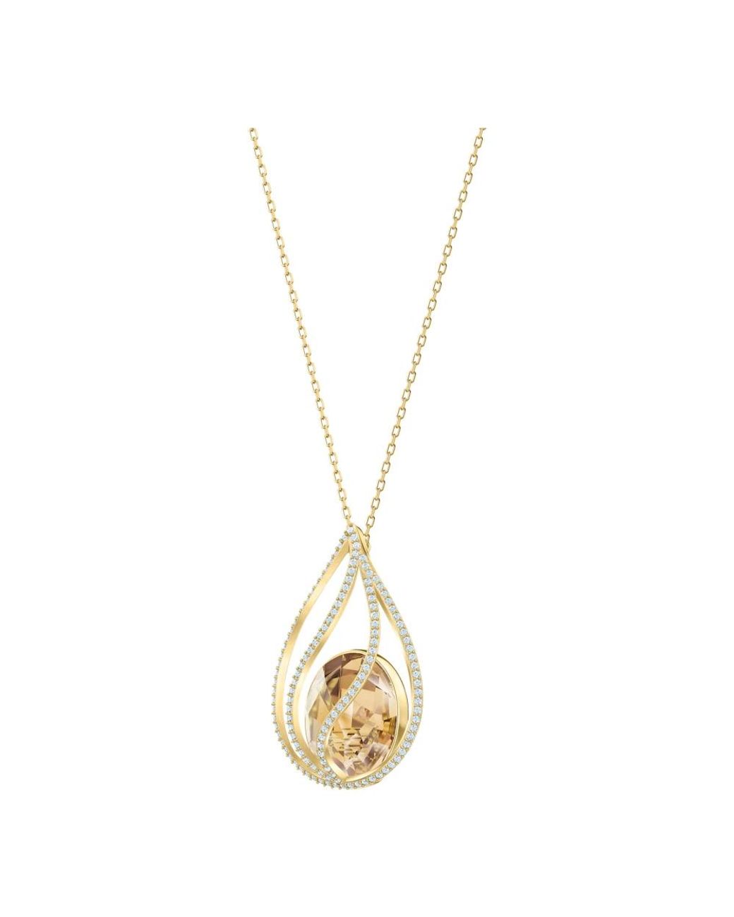 Necklaces Swarovski de color Metallic