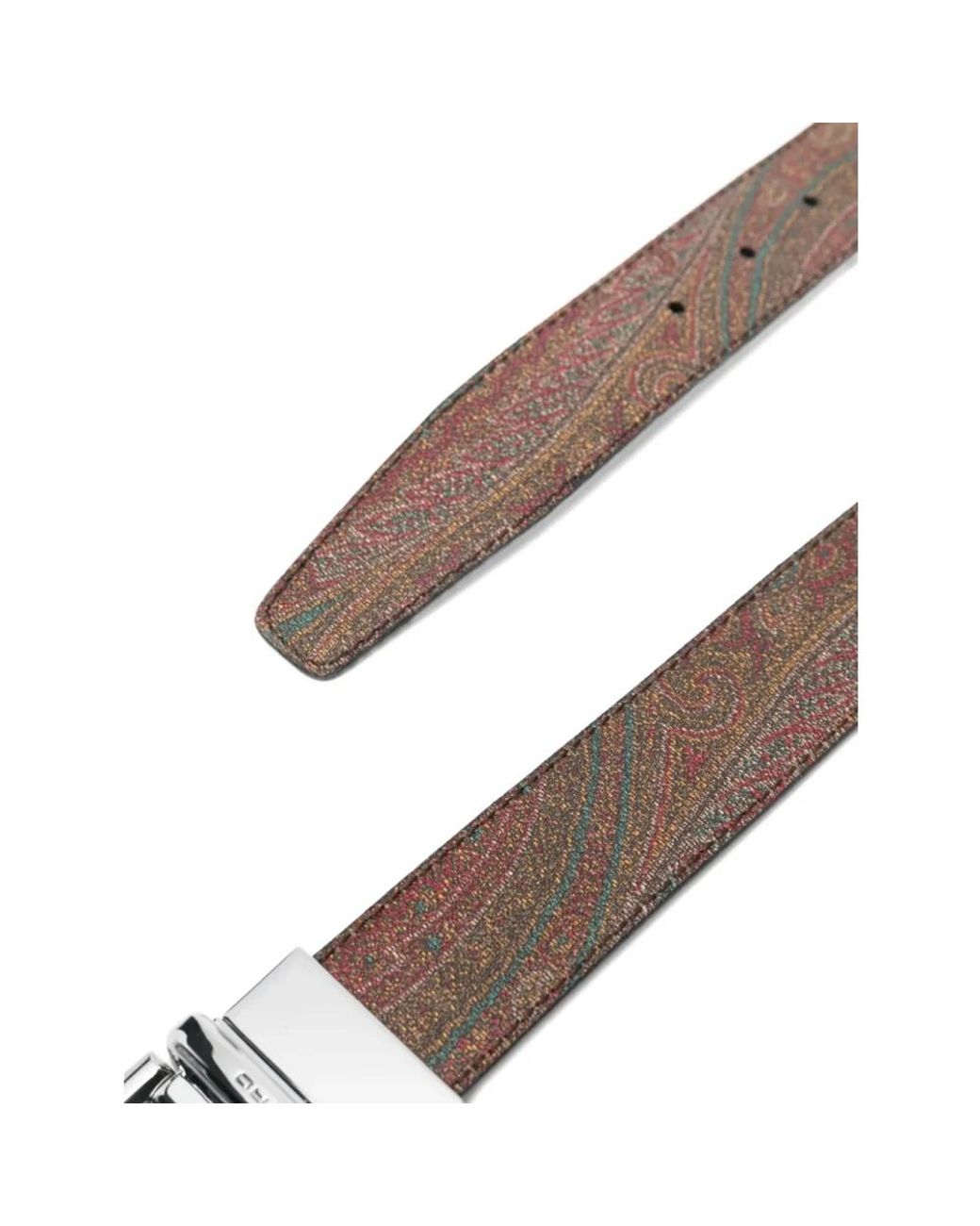 Etro Red Belts for men