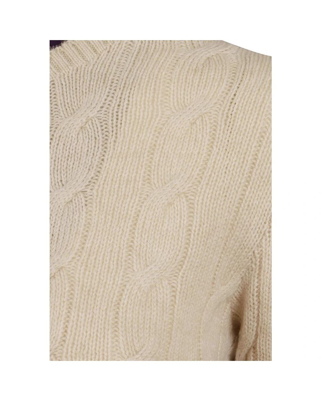 Ralph Lauren Brown Round-Neck Knitwear