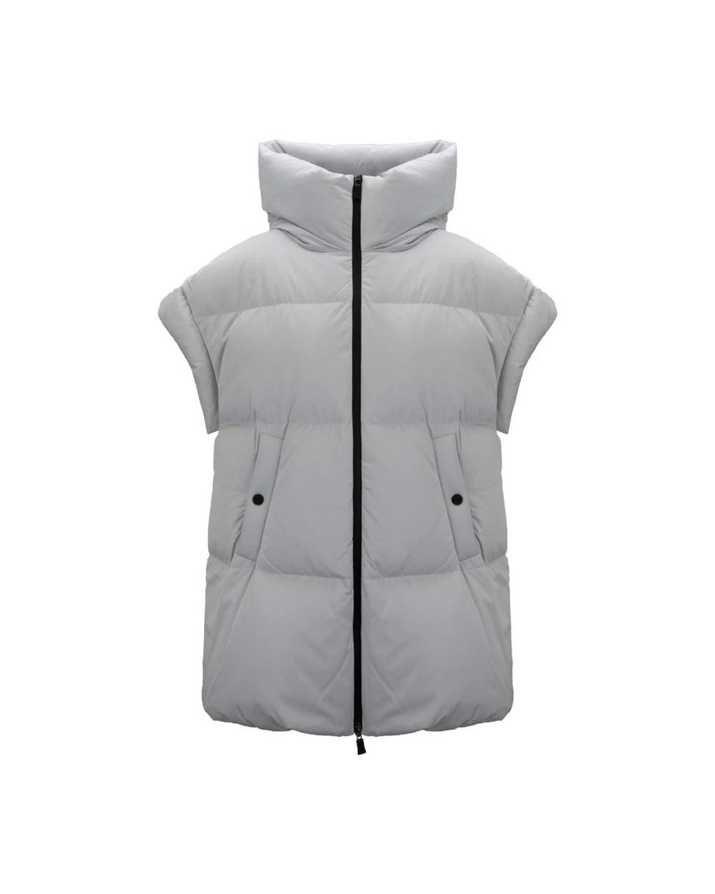 Herno Jassen ,Grijs ,Polyester Down Vest in het Gray
