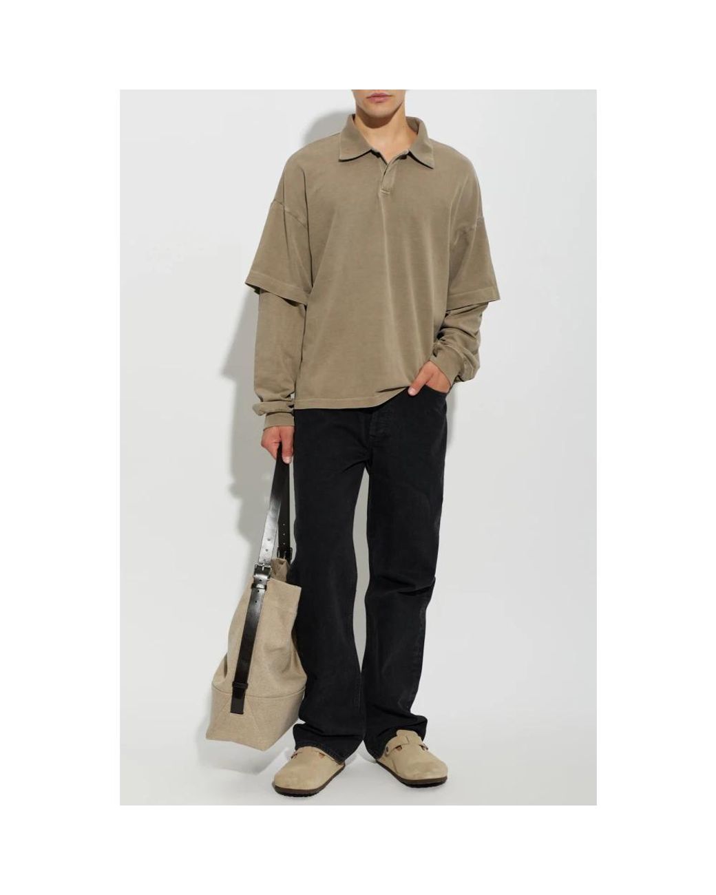 Straight Jeans Agolde de hombre de color Black