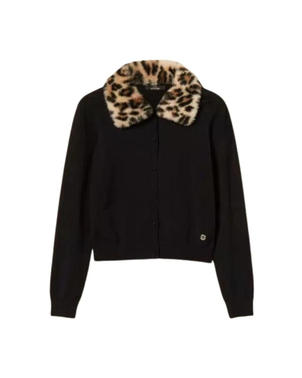 Cardigans Twinset de color Black