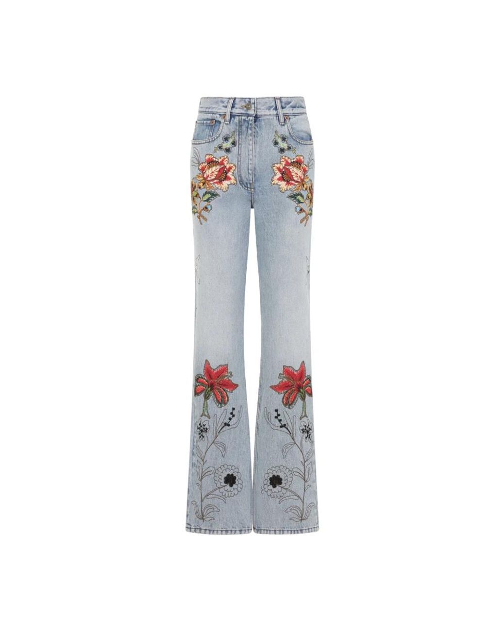 Valentino Blue Flare Jeans