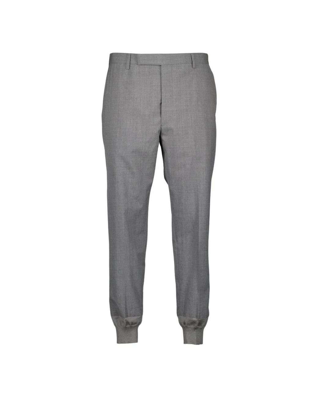 Prada Wollen Joggingbroek in het Gray voor heren