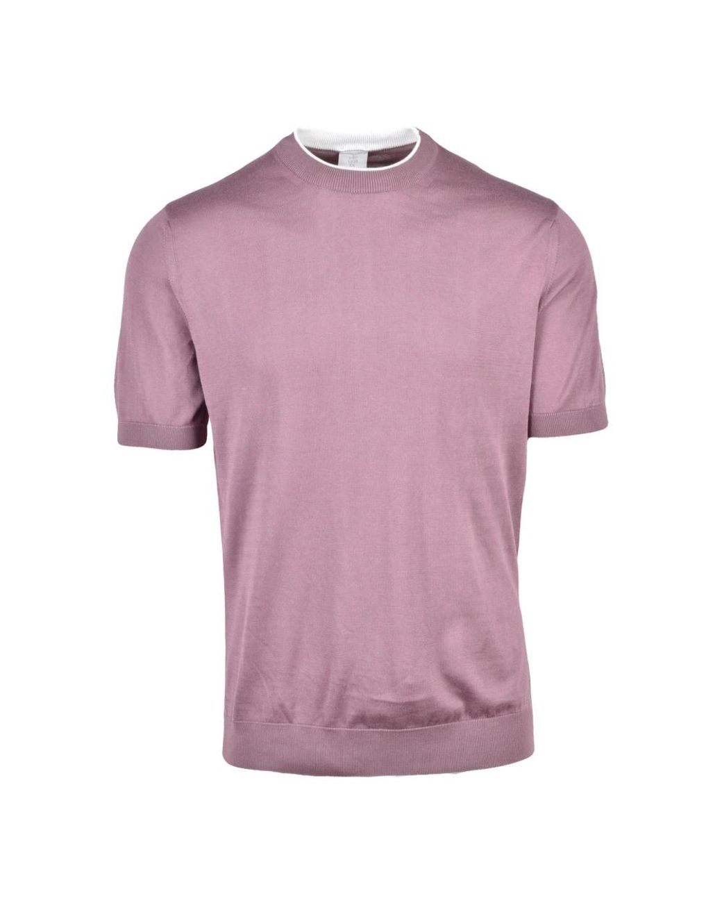 Eleventy Purple Round-Neck Knitwear for men