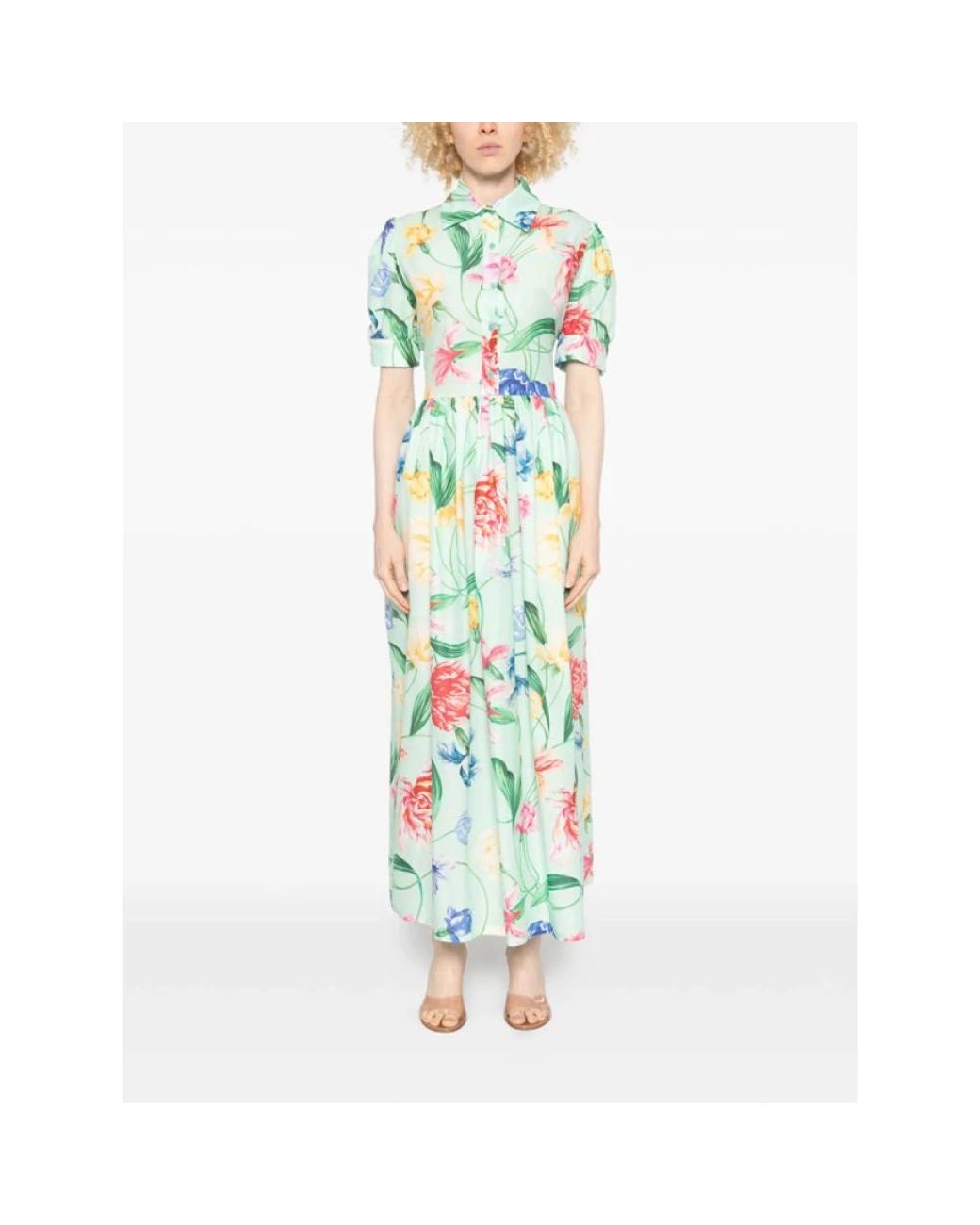 Lavi Green Maxi Dresses
