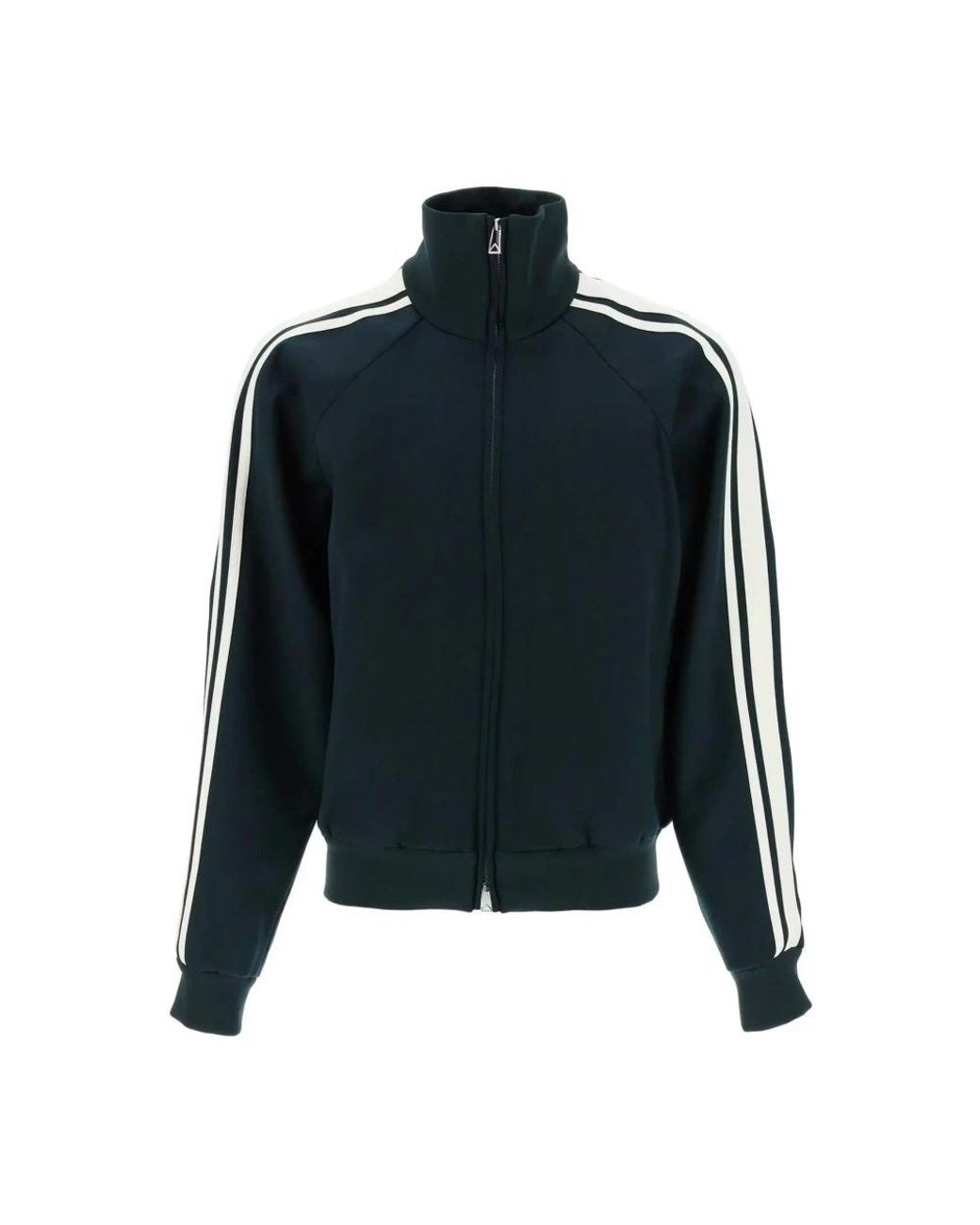 Bottega Veneta Hoodies & Sweatvesten ,Groen ,Wol Wollen Jack Met Hoge Kraag En Ritssluiting in het Green voor heren