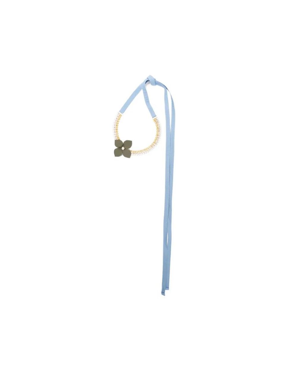 Necklaces Marni en coloris Blue
