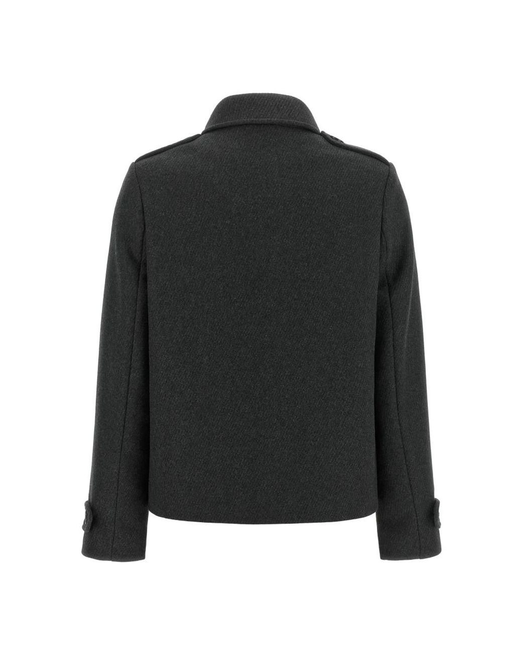 Ralph Lauren Black Double-Breasted Coats
