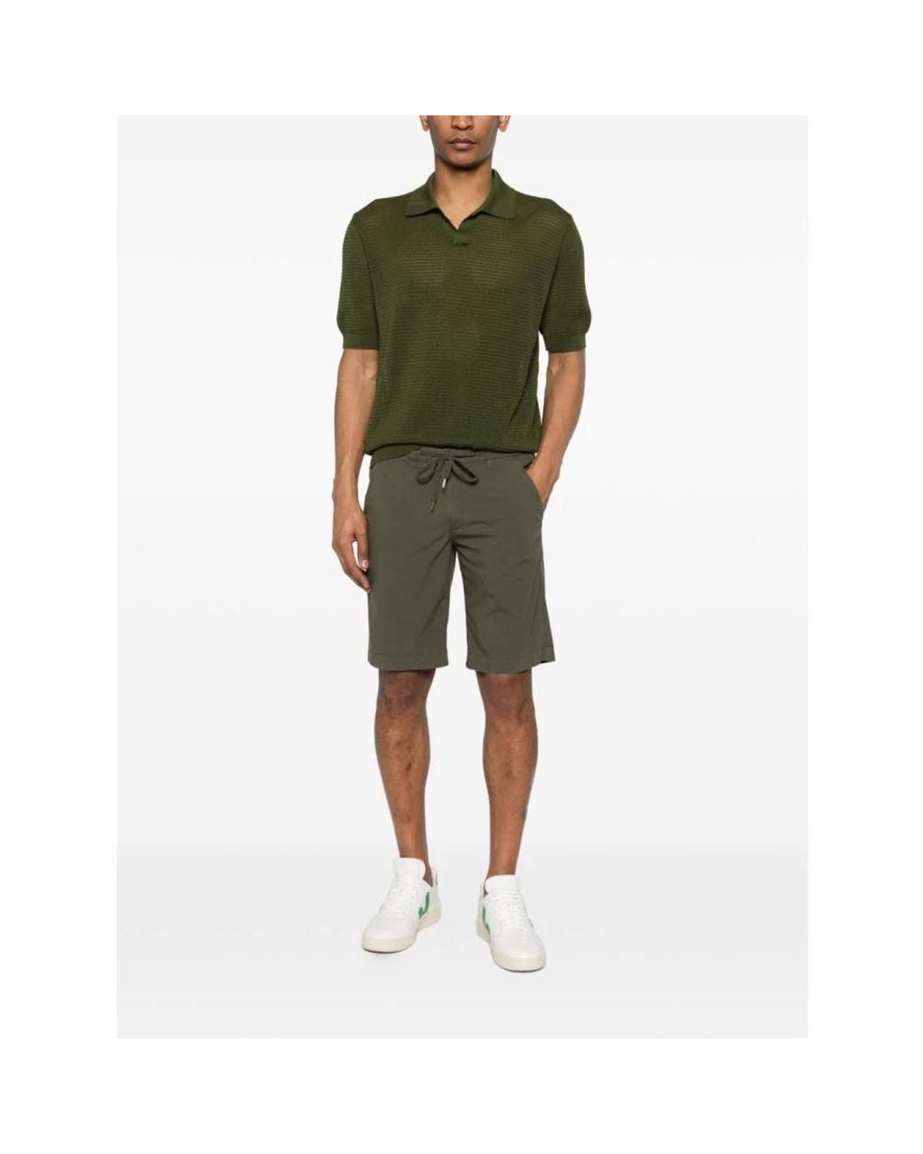 Polo Shirts Tagliatore de hombre de color Green