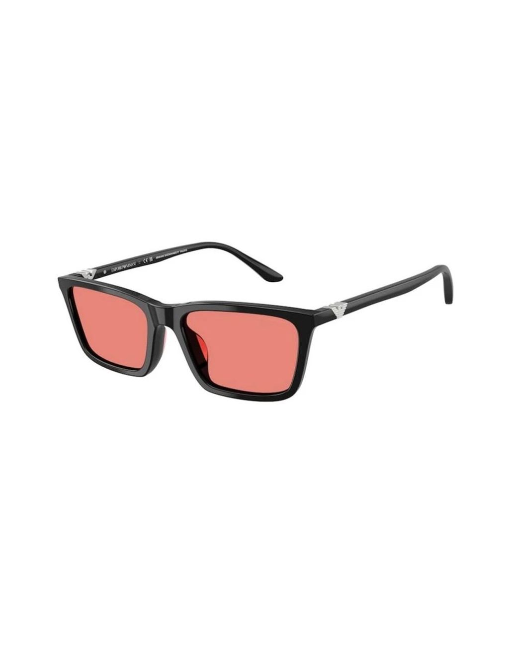 Emporio Armani Red Sunglasses