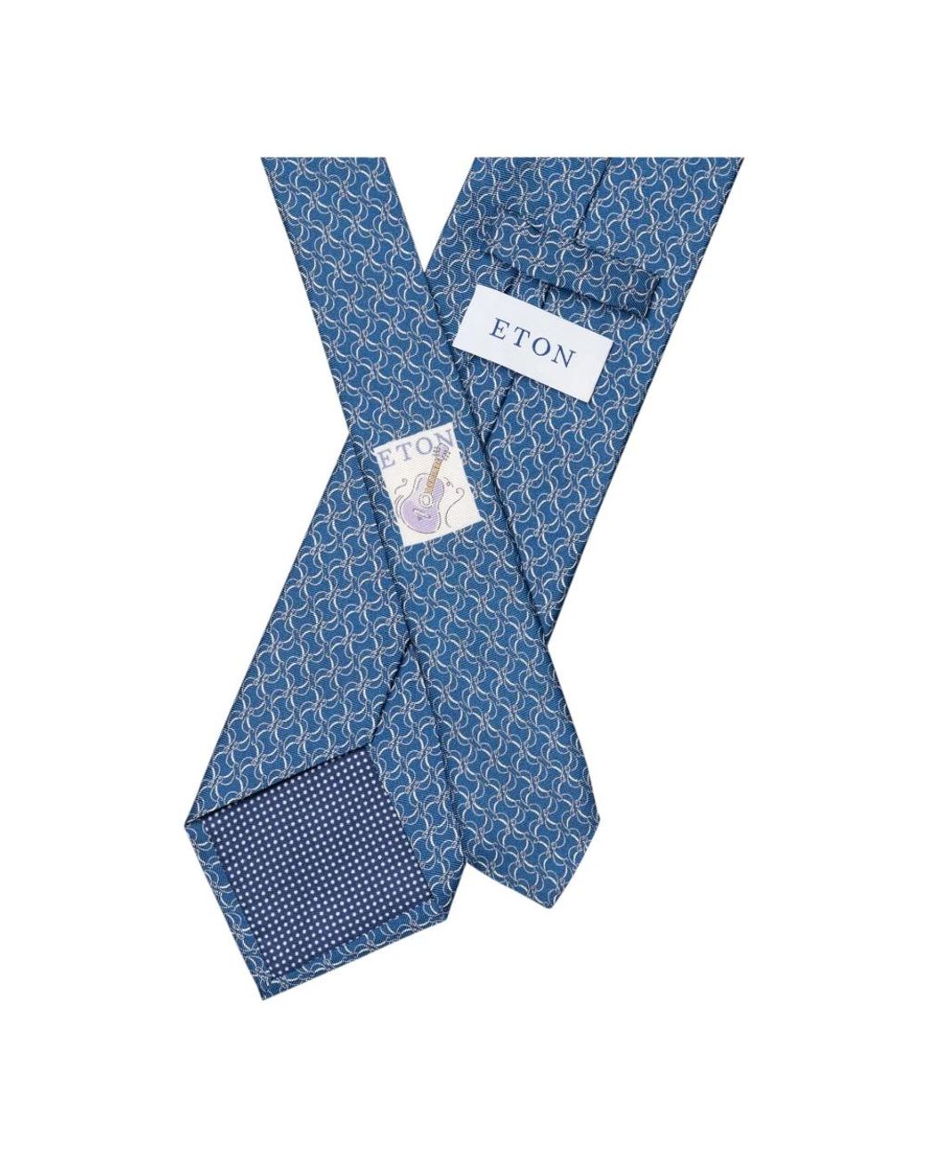 Eton of Sweden Blue Ties for men