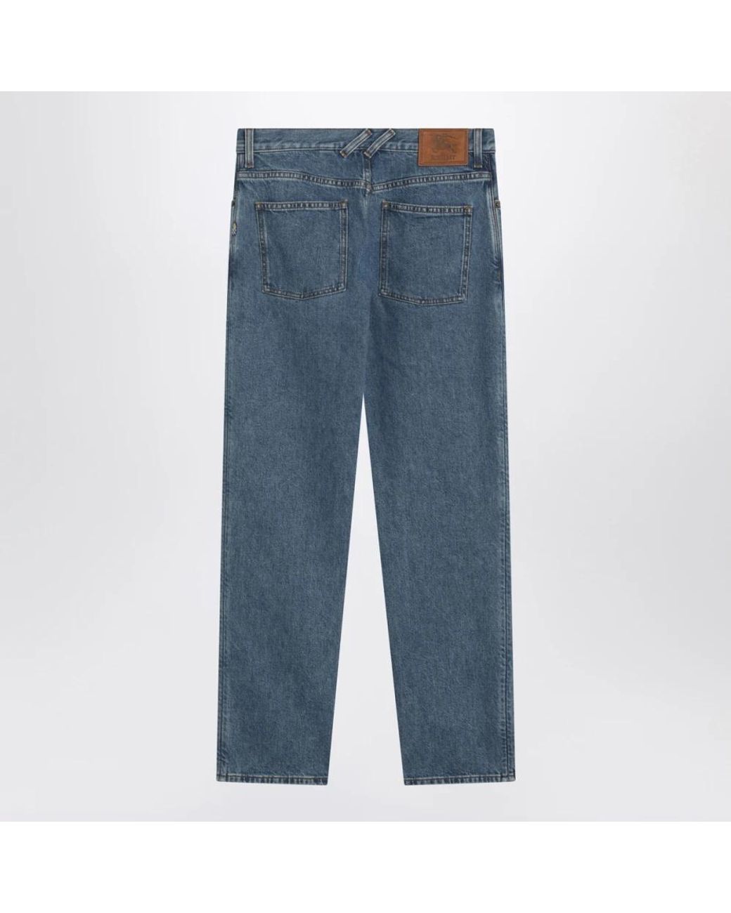 Burberry Blue Straight Jeans