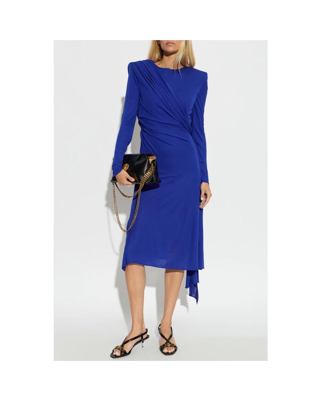 Versace Blue Midi Dresses
