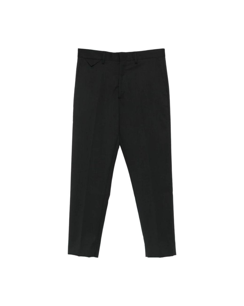 Low Brand Black Straight Trousers for men