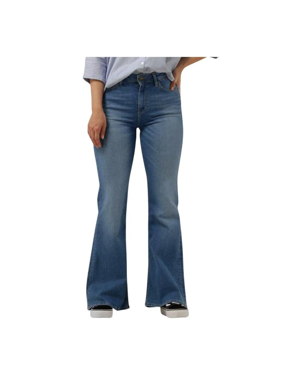Lee Jeans Jeans ,Blauw ,Flare Jeans in het Blue