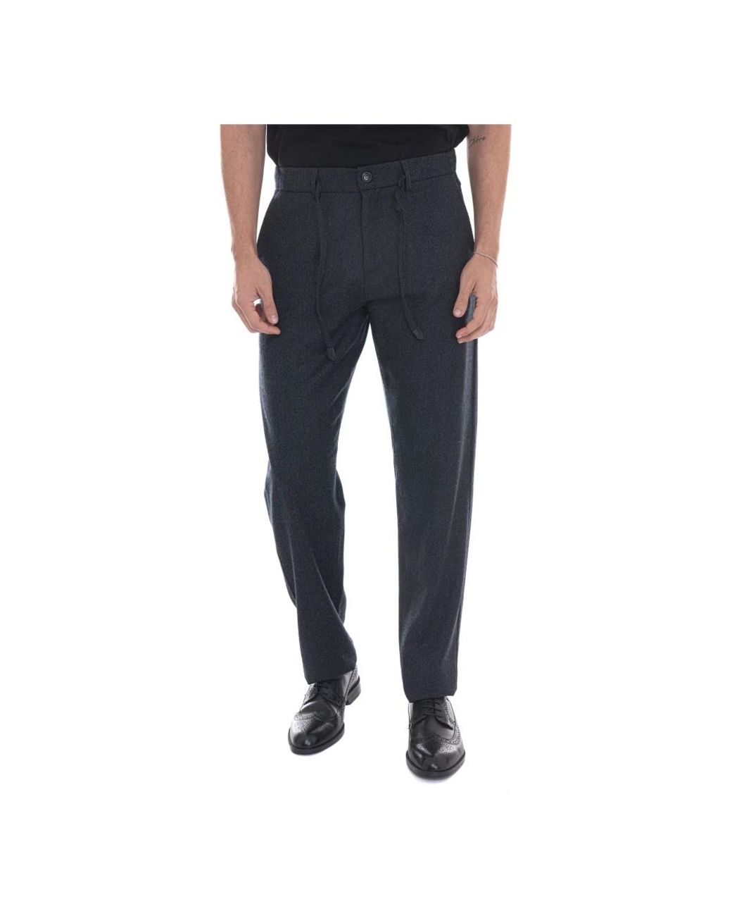 Canali Jogger Trousers in het Blue voor heren